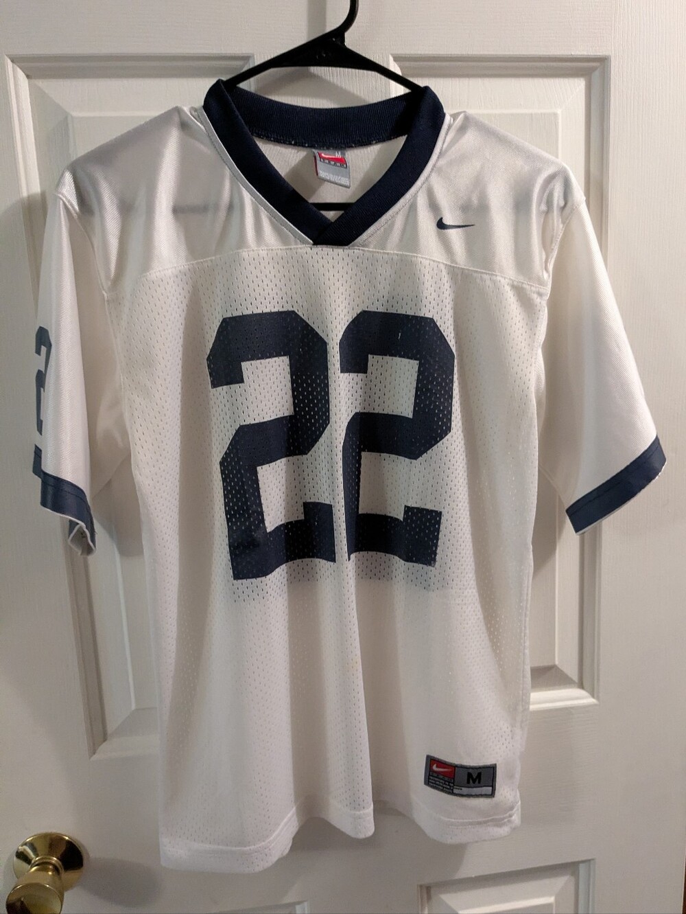 Nike Vintage Penn State Sheer Jersey Number 22